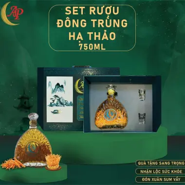 RƯỢU ĐÔNG TRÙNG HẠ THẢO 750 ML